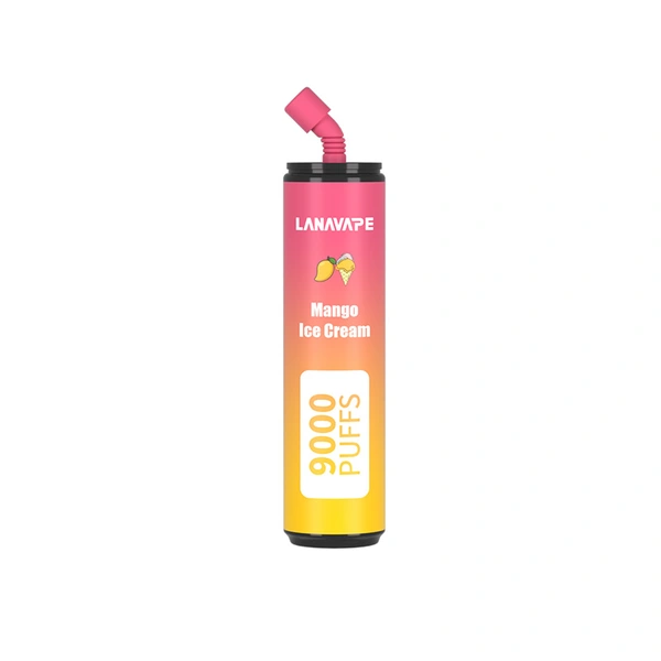 Lana Blend  Mango Ice Cream  9000 Puffs  Disposable Vape
