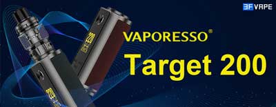 Vaporesso Target 200 Box Mod & Kit with iTANK 